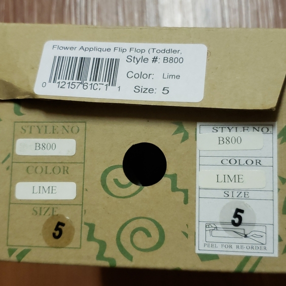 NWT L'Amour Toddler Sandal - Picture 2 of 3